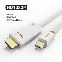 CABLETIME καλώδιο HDMI σε Mini DisplayPort CT-03G, 1080p, 1.8m, λευκό 5210131038727